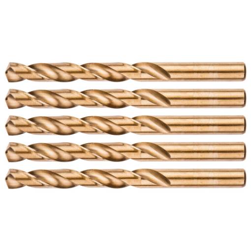 HSS-Co 13.0 mm metal drill bits, 5 pcs.