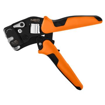 Crimping pliers for end sleeves CrV 230 mm, self-adjusting 0.08 -16 mm2, AWG 26-5