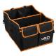 Folding car organiser for the boot