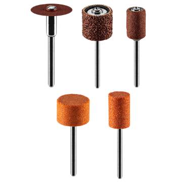 Set of accessories for mini drill, sanding bands, mounted points, sand paper discs, 52 pcs