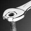 Combination spanner HEX/V 13 x 170 mm