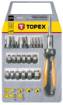 Screwdriver bits and sockets with holder set 29pcs