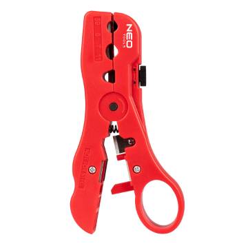 Coaxial cable stripper