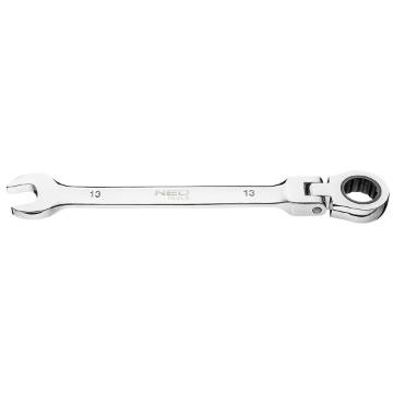 Combination flexible gear wrench 72 teeth 13mm