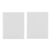 Self-adhesive felt pads, white 80x100mm, 2 pcs.