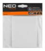 Self-adhesive felt pads, white 80x100mm, 2 pcs.