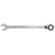 Combination spanner with ratchet 9 mm