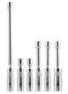 Set of pivot sockets, for spark plugs 6 pcs