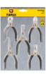 Mini pliers 125mm, set 5pcs