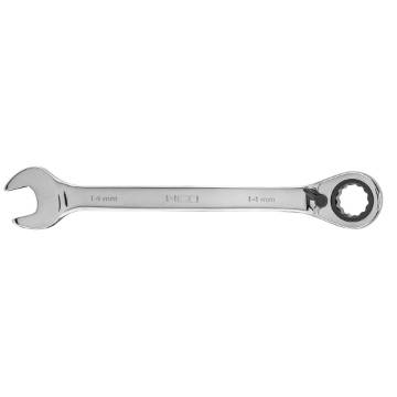 Combination spanner with ratchet 14 mm
