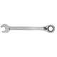 Combination spanner with ratchet 14 mm