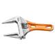 Adjustable wrench short 185 mm, range 0-53 mm