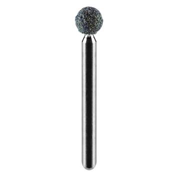 Mounted point 6 mm, ball, shank 3.2 mm, 3 pcs