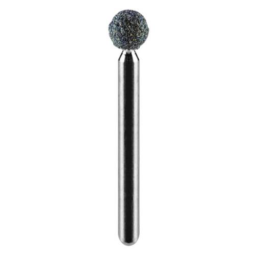 Mounted point 6 mm, ball, shank 3.2 mm, 3 pcs