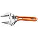 Adjustable wrench short 139 mm, range 0-32 mm