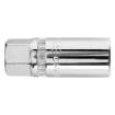 Spline magnetic spark plug socket 21mm, 1/2"