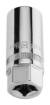 Spline magnetic spark plug socket 21mm, 1/2"