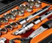 Socket wrenches 1/2, set 23 pcs