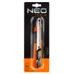 Snap-off blade knife 18mm, soft finish
