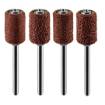 Sanding bands 6.3 mm, K60, K80, K120, K240, set 100 pcs + shank 3.2 mm, 2 pcs