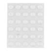 Silicone adhesive pads 8mm, 30 pcs.
