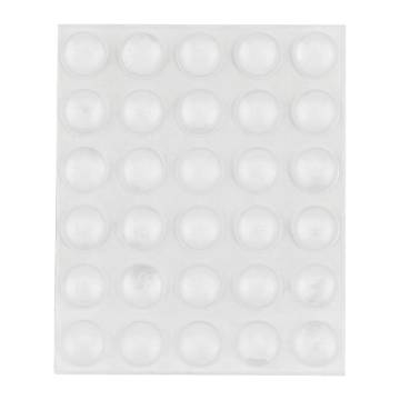 Silicone adhesive pads 8mm, 30 pcs.