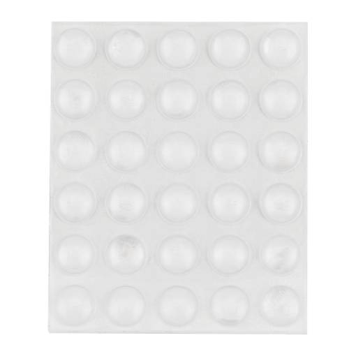 Silicone adhesive pads 8mm, 30 pcs.
