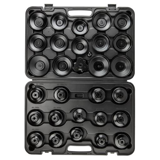 Cap type oil filter wrenches, 30 pcs set