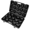 Cap type oil filter wrenches, 30 pcs set