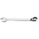 Combination spanner with ratchet 17 mm