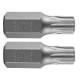 Torx bit T45 x 30 mm, S2, 2 pcs