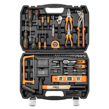 Tool set, 88 items, satin