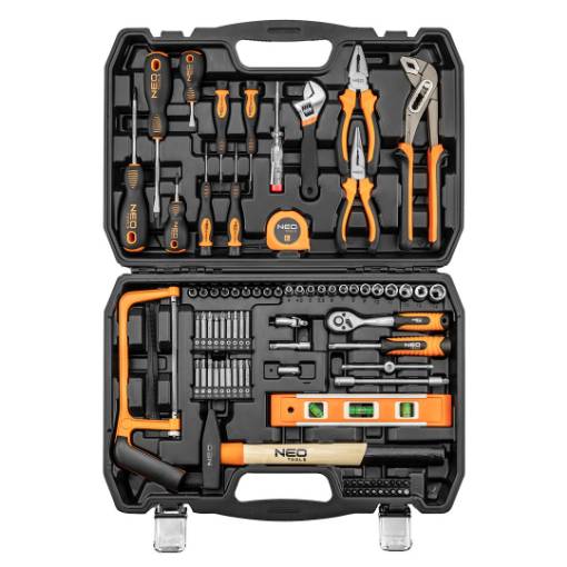 Tool set, 88 items, satin