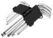 Hex keys 1.5-10 mm, 9 pcs set
