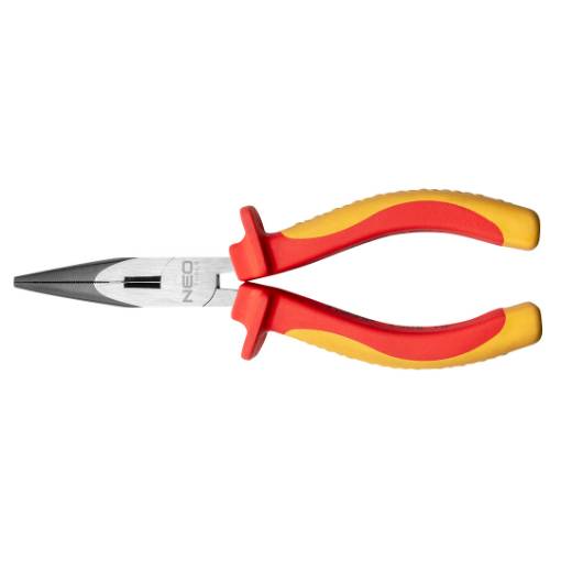 Straight elongated pliers 160 mm, 1000V