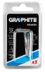 Mounted point 4 x 8 mm, cylinder, shank 3.2 mm, 3 pcs