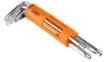 Torx keys T10-T50, 8 pcs set, with hole
