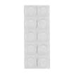 Self-adhesive silicone pads 14mm, 10 pcs.