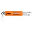 Hex keys 2-10 mm, 8 pcs set