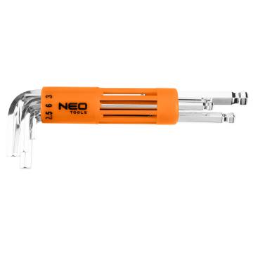 Hex keys 2-10 mm, 8 pcs set