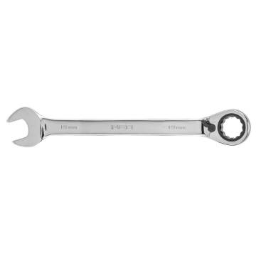 Combination spanner with ratchet 19 mm