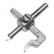 Adjustable hole cutter, diam 10-50 mm