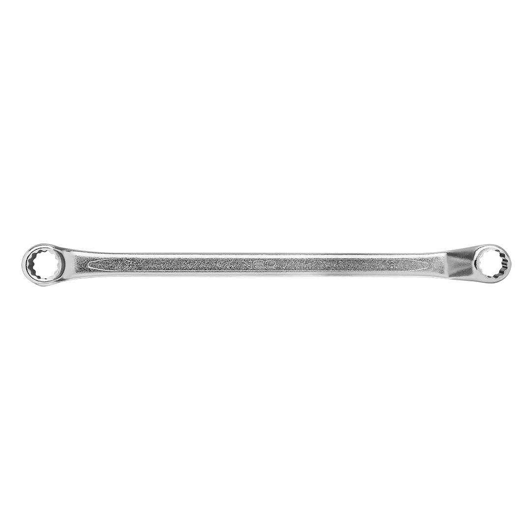 Offset ring spanner 8x9mm CrV, DIN 838
