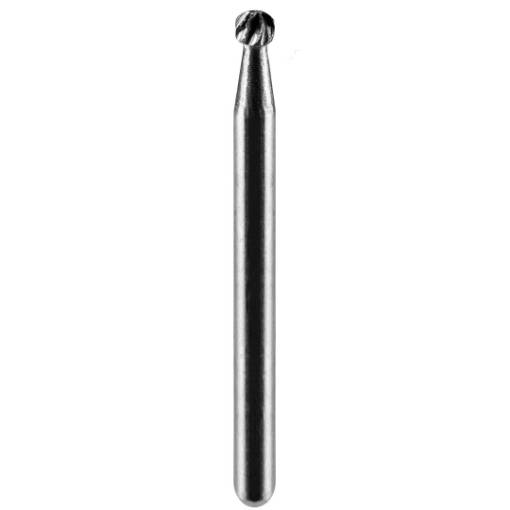 HSS cutter 3.14 mm, ball, shank 3.2 mm, 2 pcs