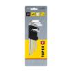 Hex-key set 9pcs, 1.5-10mm CV