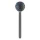 Mounted point 10 mm, ball, shank 3.2 mm, 3pcs