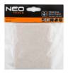 Self-adhesive felt pads, light brown 80x100mm, 2 pcs.