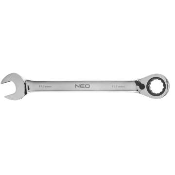 Combination spanner with ratchet 18 mm
