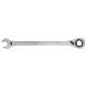 Combination spanner with ratchet 8 mm
