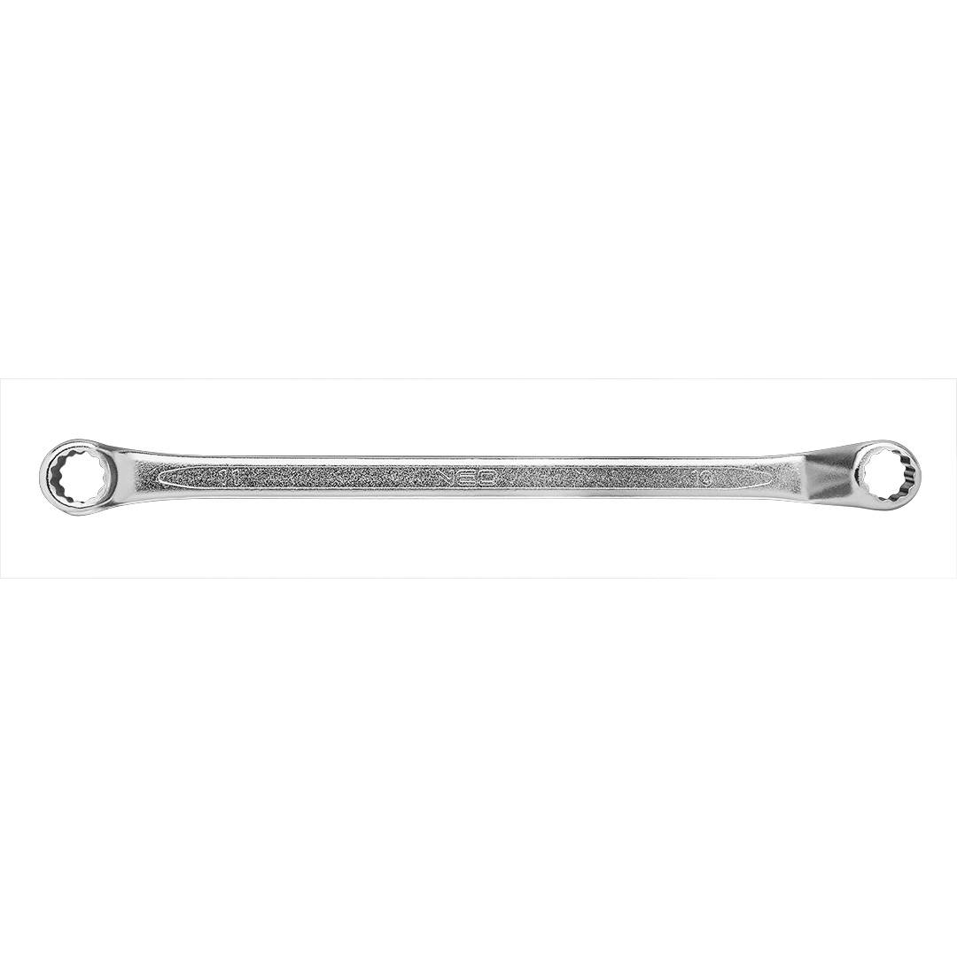 Offset ring spanner 10x11mm CrV, DIN 838